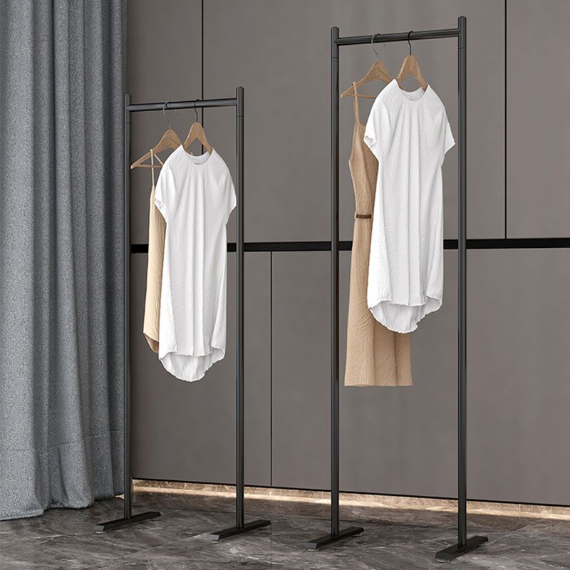 Industrial Minimalist Style Coat Rack Pure Color Metallic Free Standing Coat Rack