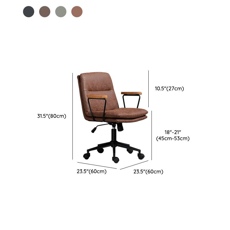 Fixed Arms Office Chair Tilt Mechanism No Distressing Ergonomic Slide Chair