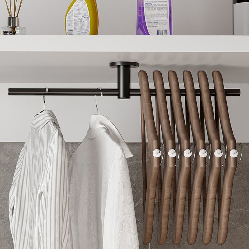 2-Piece Modern Bathroom Accessory Set Stainless Steel Towel Bar