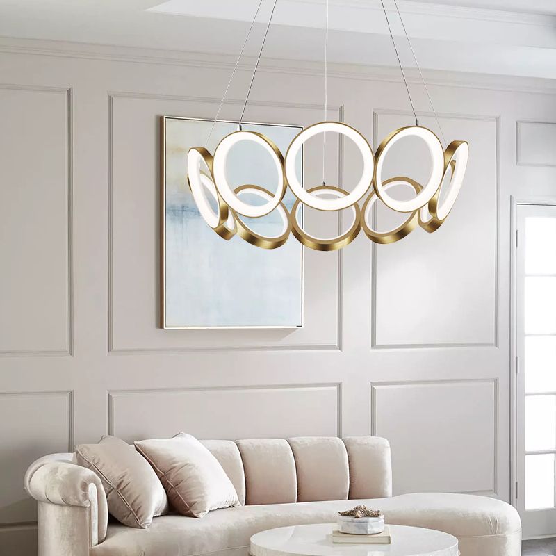 Lustre de style minimalisme moderne