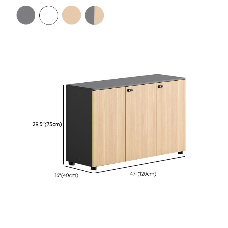 Engineered Wood Filing Cabinet Lateral Contemporary File Cabinet