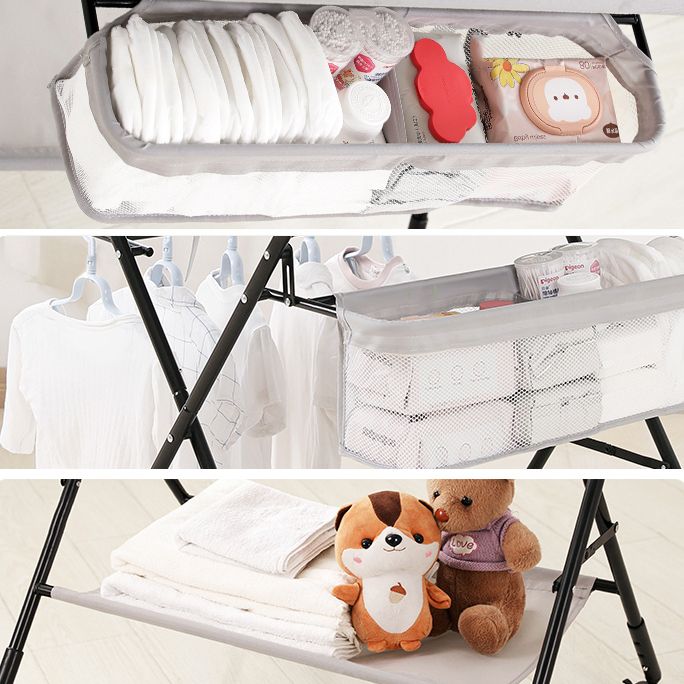 Metal Baby Changing Table Folding and Portable Changing Table