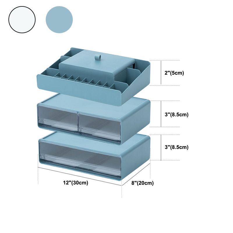 Modern Cabinet Acrylic with Drawers Filing Cabinet for Home or Office