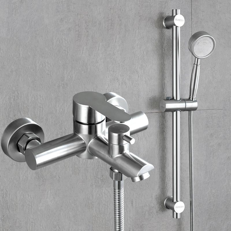 Popular Tub Filler Trim 304 Stainless Steel Wall Mounted Tub Filler