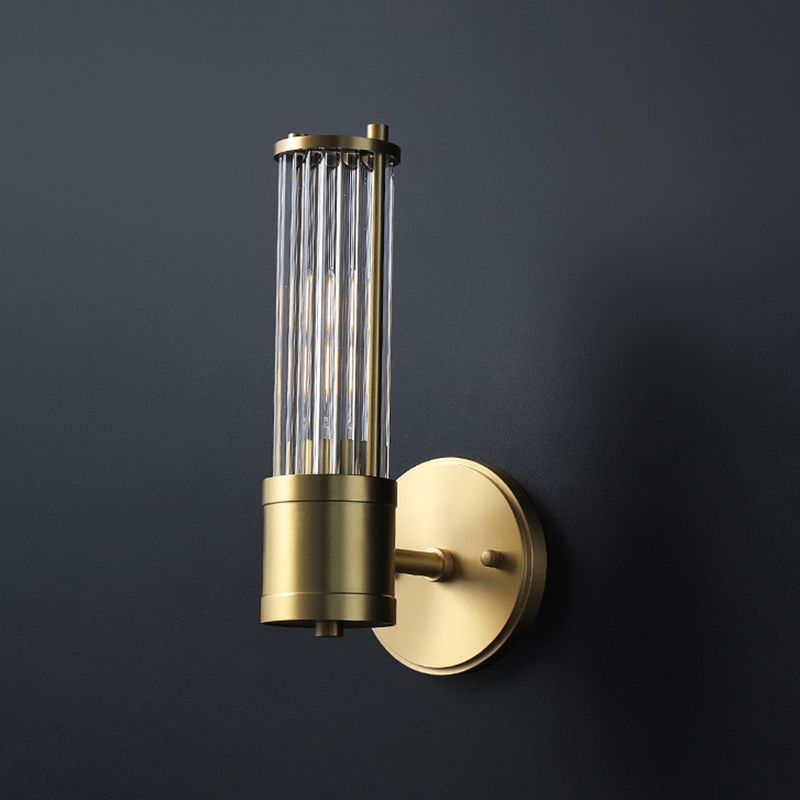 Metal Cylinder Vanity Wall Lights Contemporary Style Multi Lights Vanity Lighting Ideas