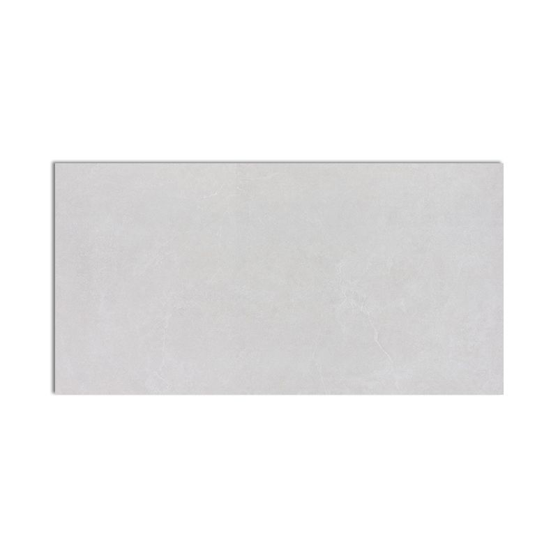 Solid Color Rectangle Floor Tile Straight Edge Indoor Floor Tile