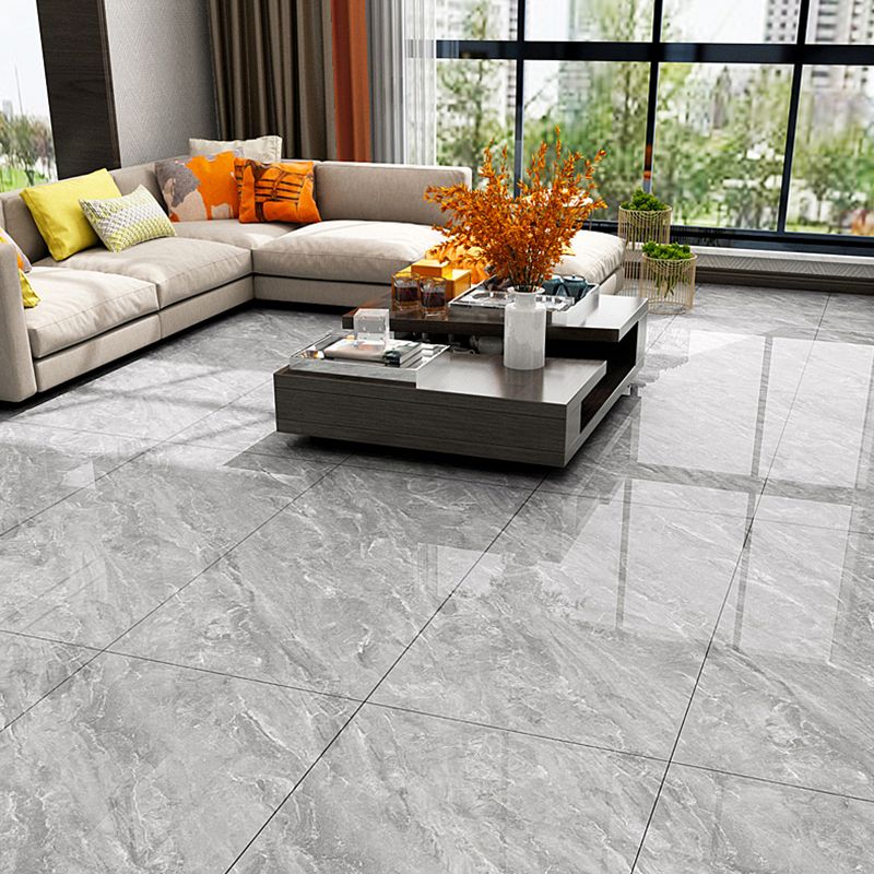 Texture Pattern Indoor Floor Tile Straight Edge Glazed Design Floor Tile