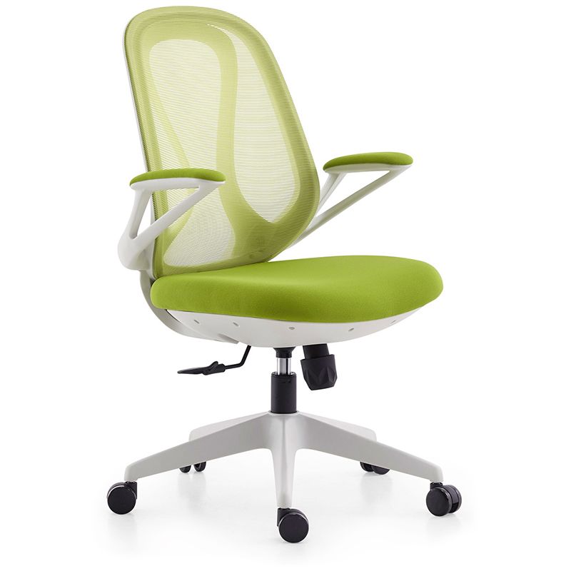 Modern Office Chair Adjustable Seat Height Ergonomic Desk Chair with Wheels