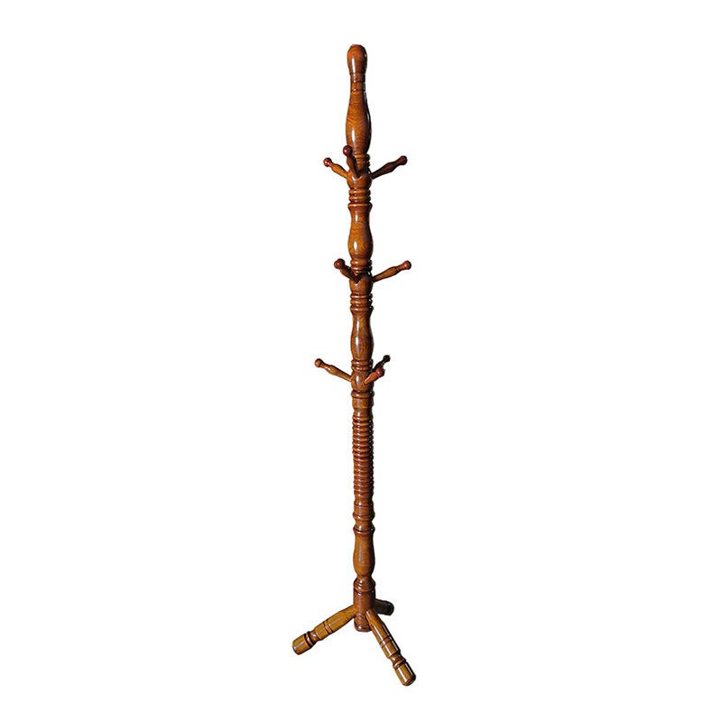 Mid Century Modern Coat Rack Free Standing Hall Tree with 9 Hooks