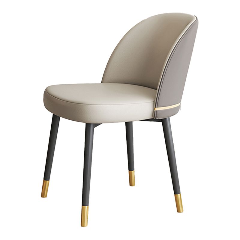 Glam Dining Side Chair Upholstered Side Chair for Dining Room