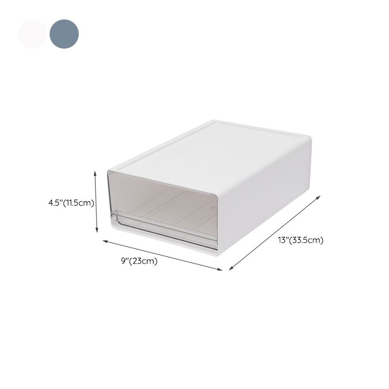 Lateral Filing Cabinet Transparent Drawers Plastic Simple Filing Cabinet