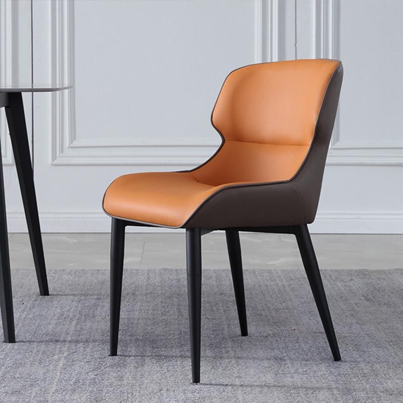 Upholstered Dining Side Chair Leather Dining Chair for Dining Room