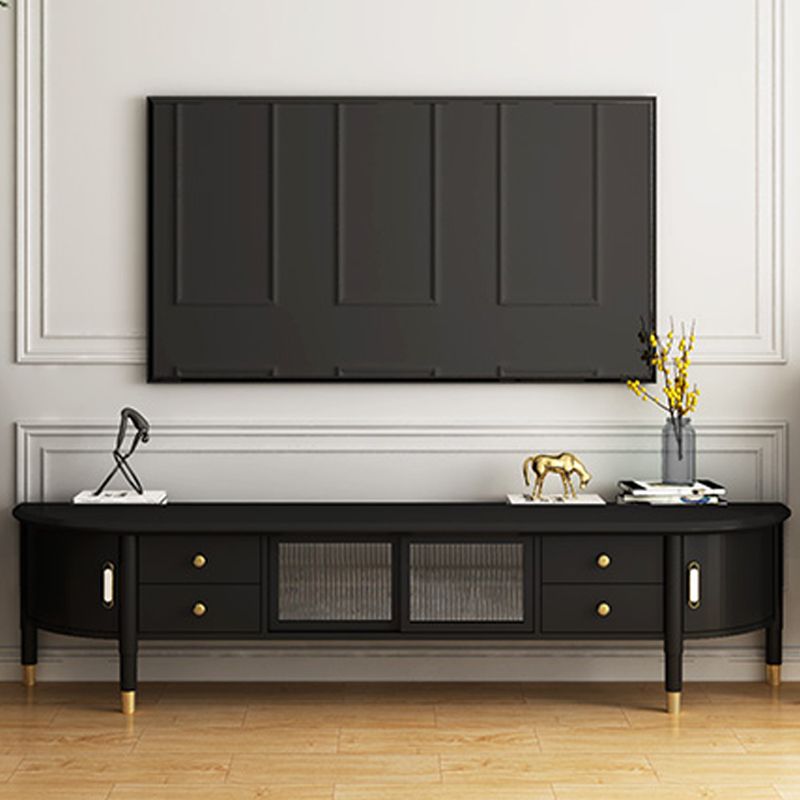 Industrial TV Console 20-inch TV Stand with Storage for Living Room