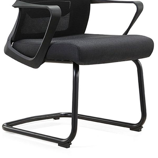 Contemporary Breathable AirGrid Desk Chair Microfiber Conference Arm Chair