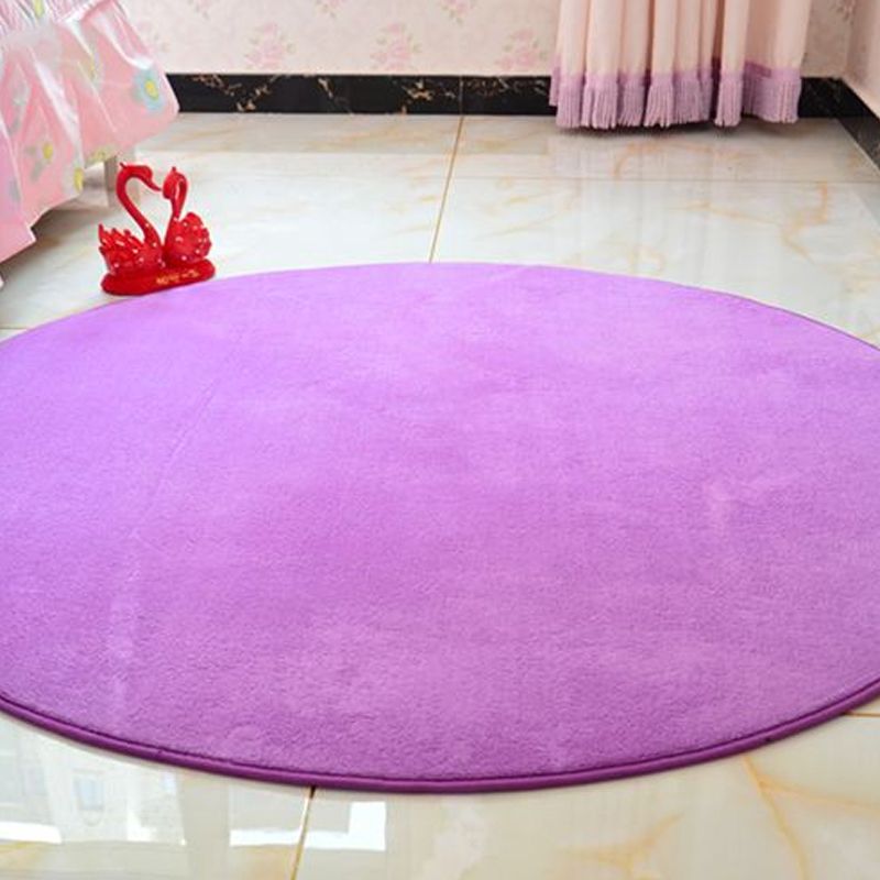 Tapis de chambre décontracté multi-couleurs de couleur unie de couleur en polypropylène en polypropylène facile