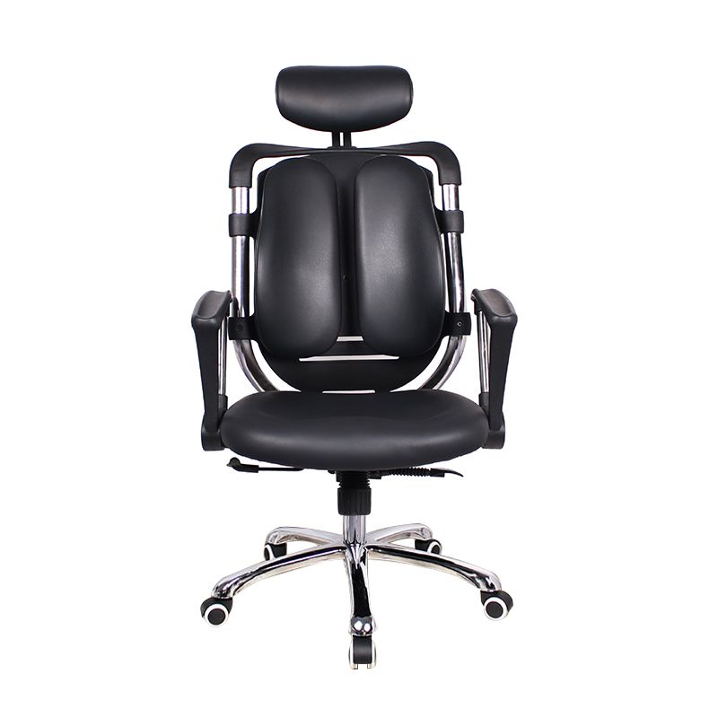 Modern Slide Office Chair Adjustable Seat Height Desk Chair with Wheels