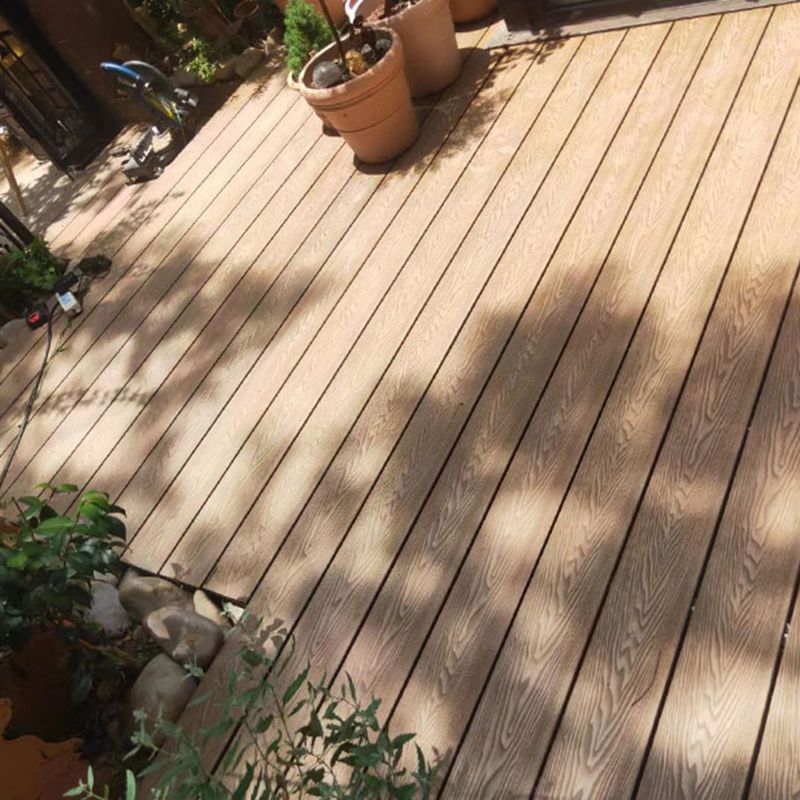 Deck Plank Wooden Embossed Waterproof Outdoor Flooring Deck Plank