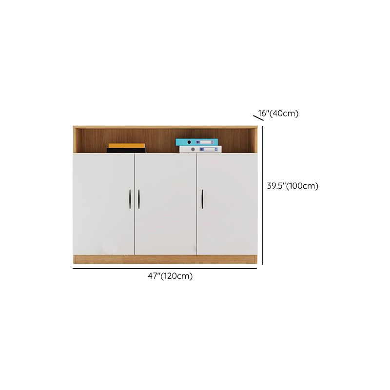 Wooden Filing Cabinet White File Cabinet for Home and Office