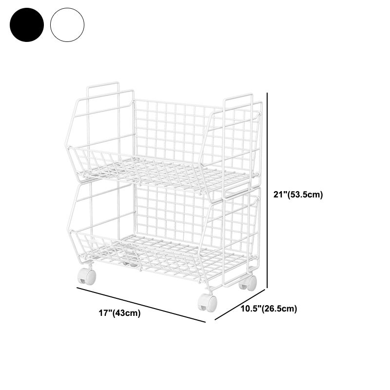 Modern Metal Bookcase, Geometric Bookshelf for Any Room, 17" L X 10.5" W