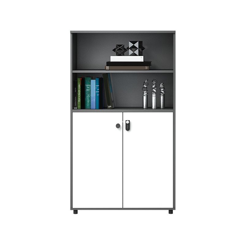 Modern File Cabinet Wooden Filing Cabinet with Lock Storage for Office