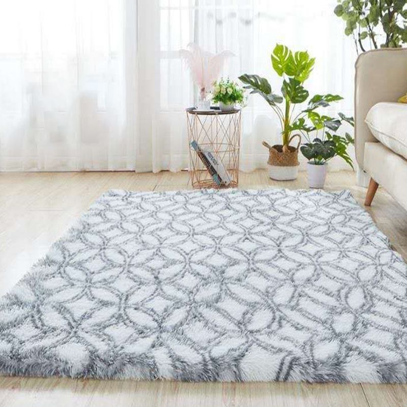 Multicolor Home Dekoration Teppich Casual Krawatte Farbstoff Grafikdruck Teppich Plüsch Flecken resistent Haustierfreundlicher Nicht-Schlupf-Teppich