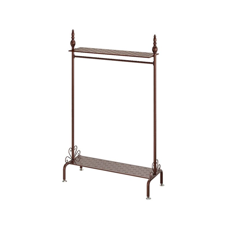 Modern Hall Stand Metal Shelving Included Free Standing Coat Rack