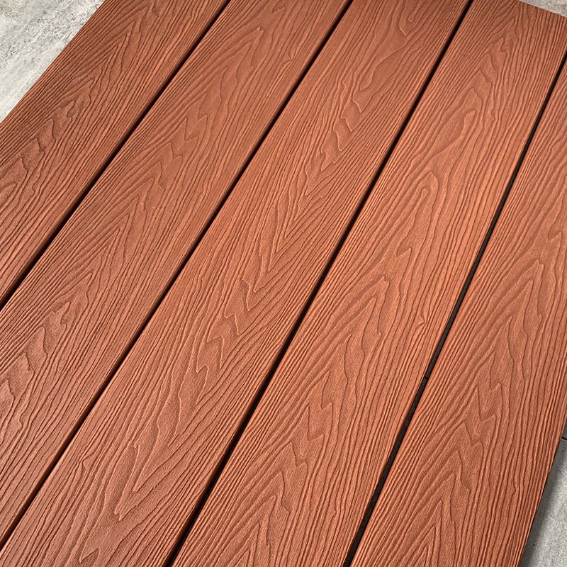 Outdoor Floor Patio Wooden Stripe Composite Waterproof Deck Plank