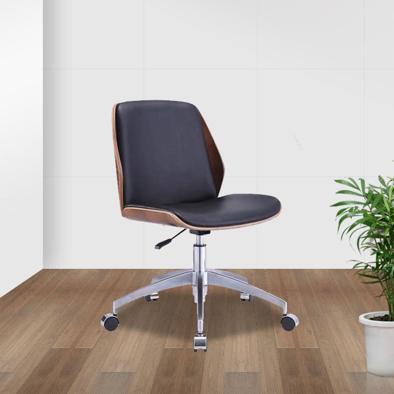 Contemporary Workspace Office Chair Armless Upholstered Task Chair