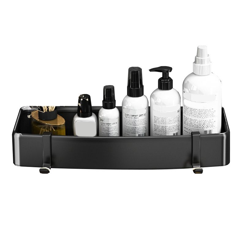 Modern Black and White Metal Bath Hardware Set Bath Shelf Bathroom Hardware Set