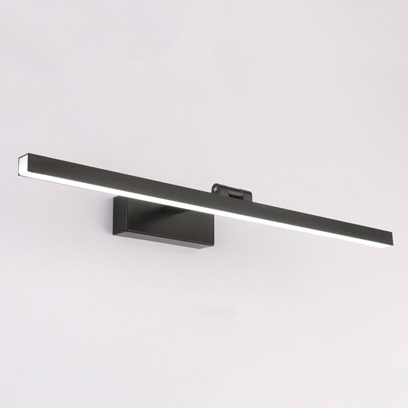 Modern Minimalist Style Beamed Wall Mount Light Fixture Metal 1 Light Wall Lighting Ideas for Bathroom