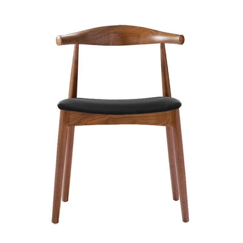 Modern Dining Room Side Chairs Solid Wood Kitchen Armless Chairs