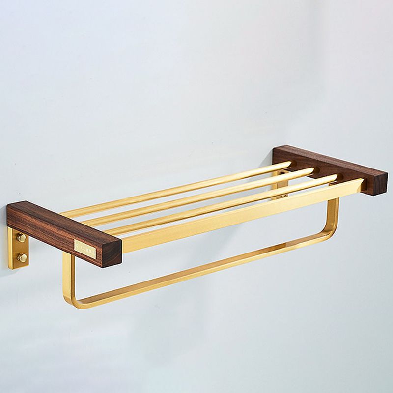 Modern Gold Bath Hardware Set Bath Shelf Paper Holder Bathroom Accessory Set