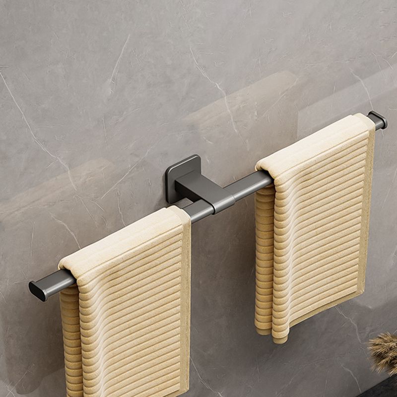 Contemporary Aluminum Bath Hardware Set Towel Bar Bathroom Hardware