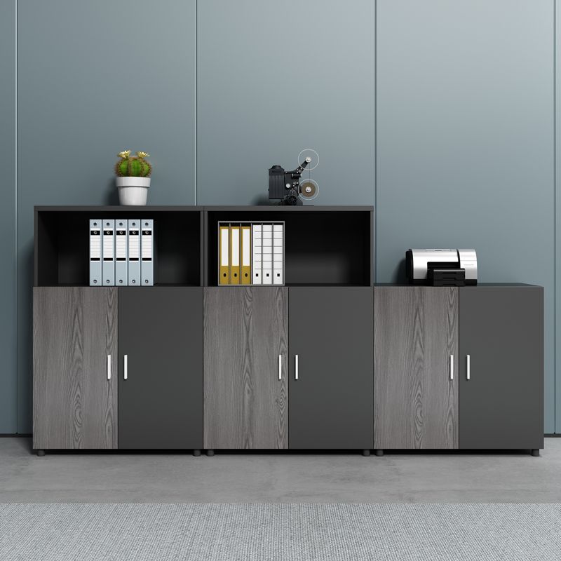 Industrial Style Vertical Filing Cabinet Wood Filing Cabinet with Locking Storage