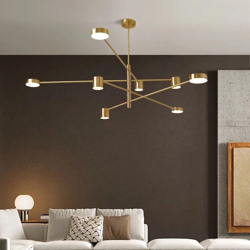 Acryliques luminaires de pendentif contemporain