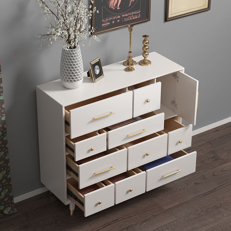 Birch Living Room Sideboard Cabinet Glam Buffet Server Cabinet