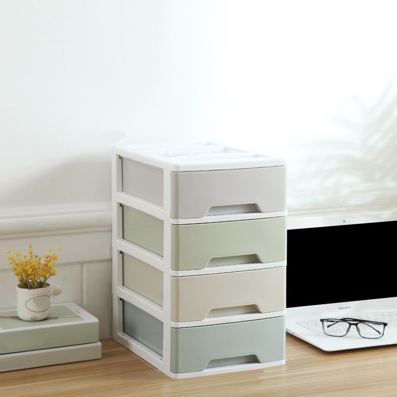 Modern Plastic Cabinet Drawers Storage Filing Cabinet for Office