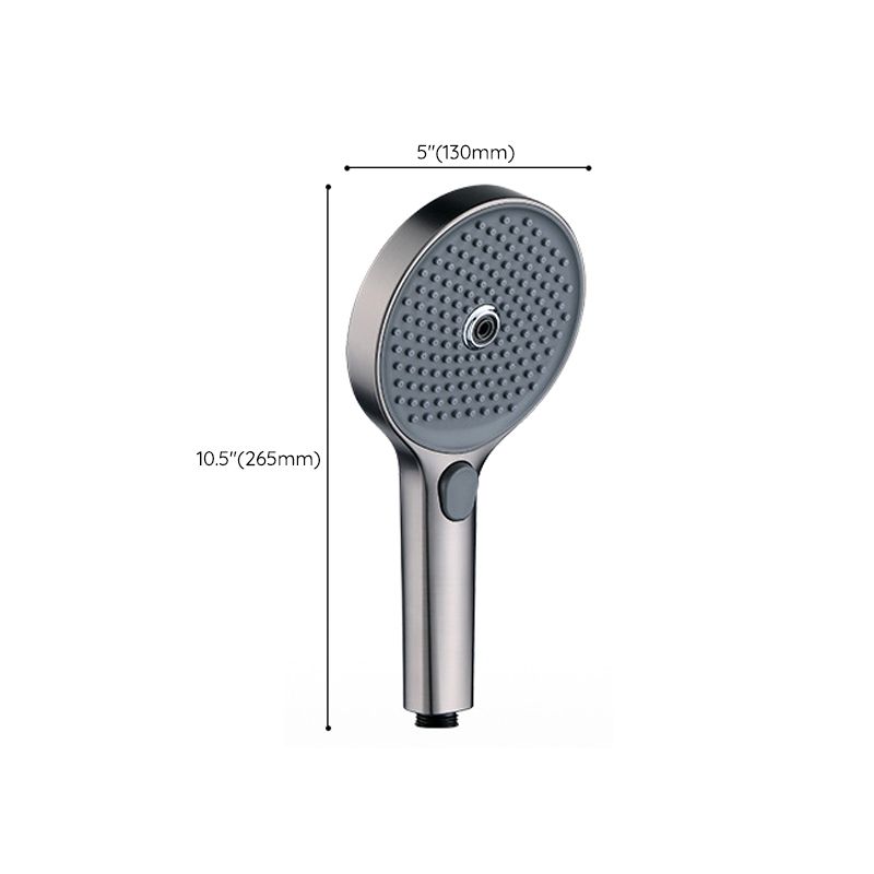 Round Shower Head Combo Modern Rain Fall Handheld Shower Head