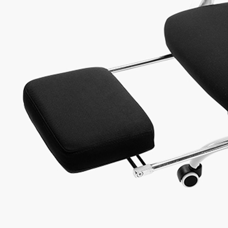 Padded Arms Office Chair Tilt Mechanism No Distressing Ergonomic Desk Chair with Wheels