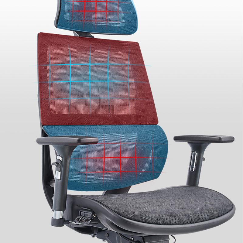 Removable Arms Desk Chair Modern Ergonomic Chair with Breathable Back