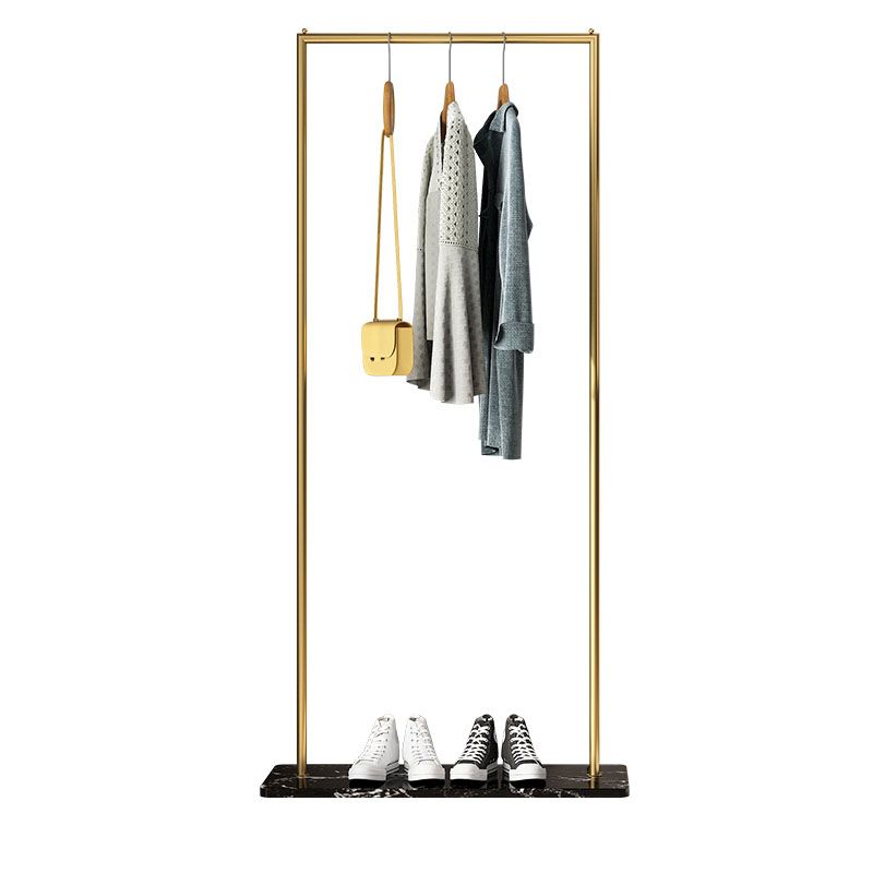 Contemporary Hall Stand Metal No Distressing Free Standing Coat Rack