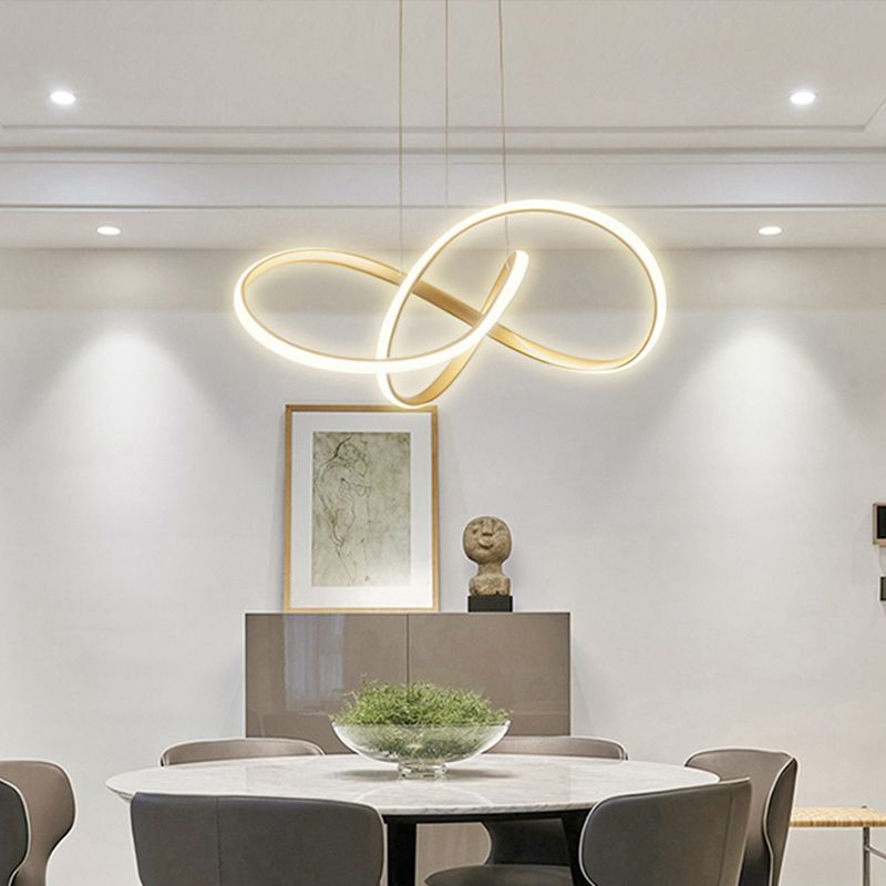 Lustre moderne lustre linéaire éclairage suspendu suspension