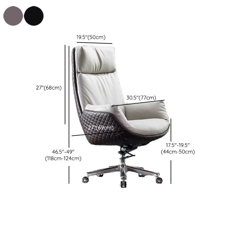 Modern Slide Office Chair Armless Adjustable Seat Height Desk Chair with Wheels