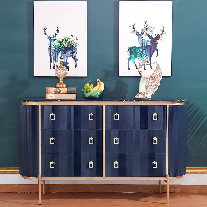 Wood Sideboard Contemporary Style Side Board for Dining Room