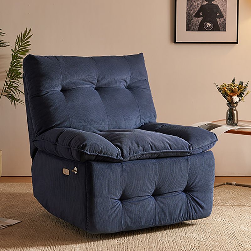 Contemporary Corduroy Recliner Tufted Standard Indoor Recliner