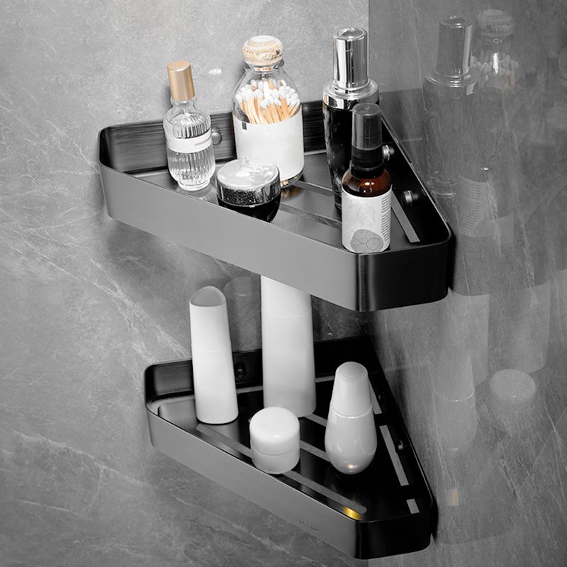 Matte Gray Bathroom Set Metal Bathroom Accessories Hardware Set