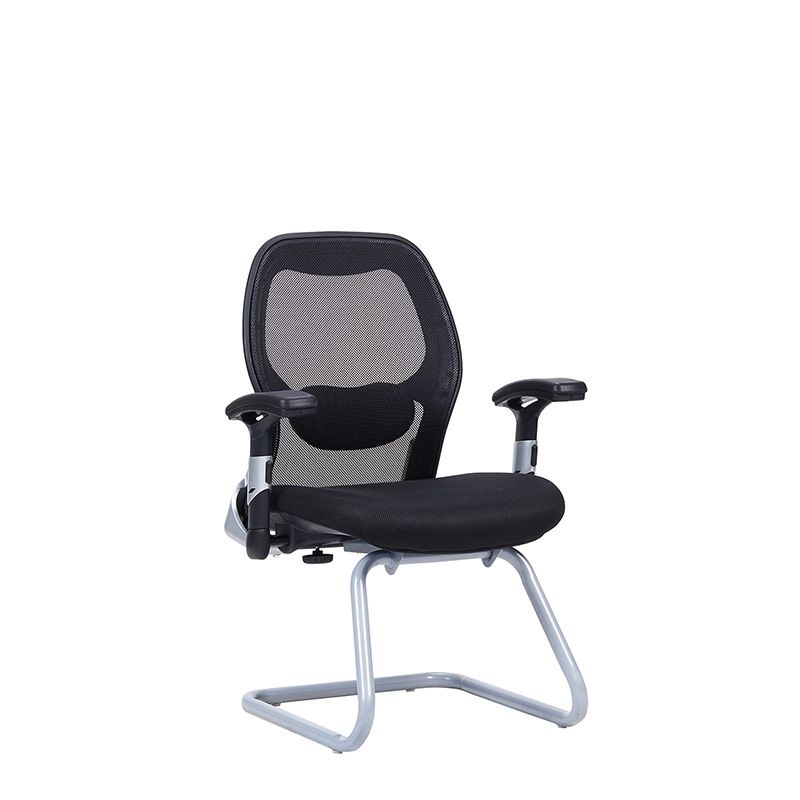 Black Contemporary Desk Chair Breathable AirGrid Office Chair