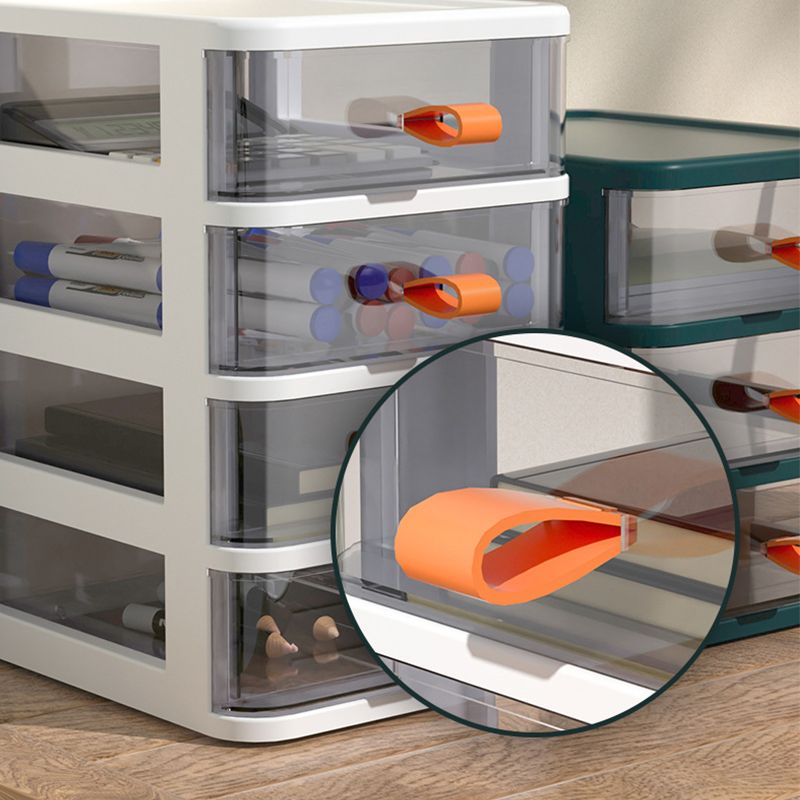 Transparent File Cabinet Drawers Plastic Modern Vertical File Cabinet