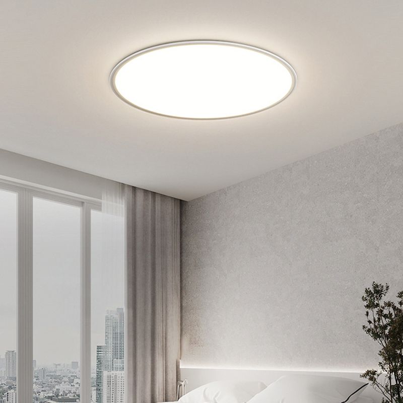 Metal Flush Mount Geometric Light Simplicity Flush Lights for Bedroom