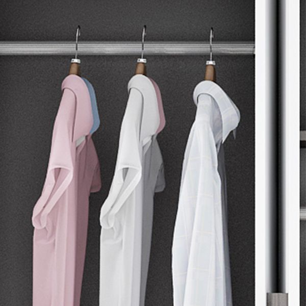 Manufactured Wood Bedroom Armoire Urban Hanging Clothes Rack